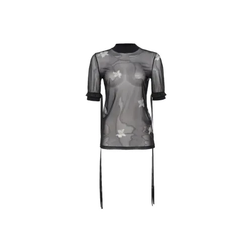 PINKO Черные Женские Футболки