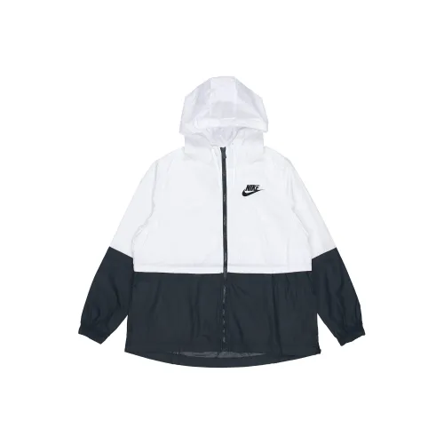 Nike Sportswear Куртка Весна Женская Черная Белая