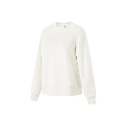 LINING Fitness Series Толстовка Женская Шампань Белый