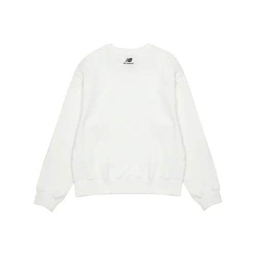 New Balance Белые Женские Свитшоты