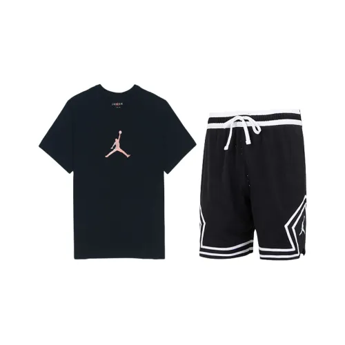 Jordan Повседневная Спортивная Одежда Мужская Черная