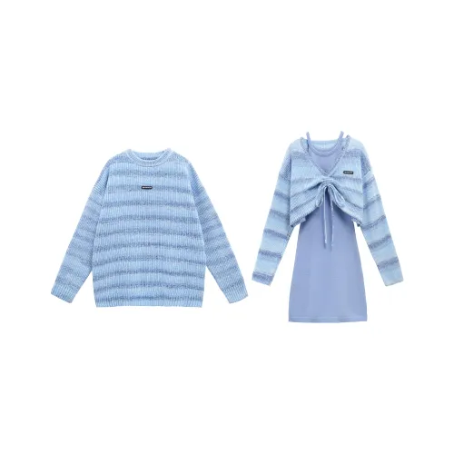 Tryforlove Комплект для пары Унисекс Небесно-голубой