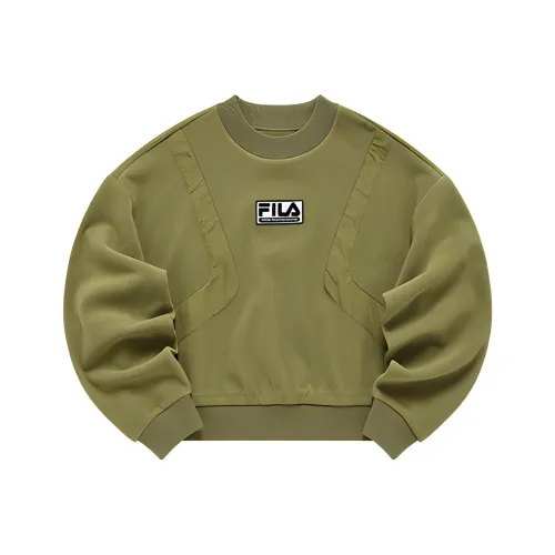 FILA FUSION Толстовка Женская Морской Зеленый