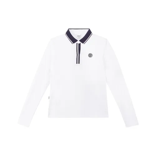 GOLF SS24 Поло Женское Белое