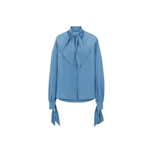 HUGO BOSS Синие Женские Рубашки