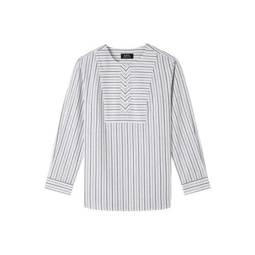A.P.C Белые Женские Рубашки