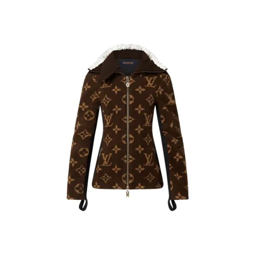 LOUIS VUITTON Куртка Женская Кофейного цвета