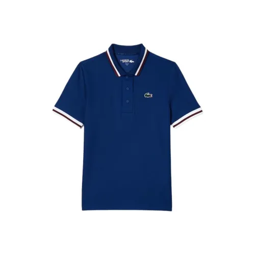 LACOSTE Поло Женские Methylene Синий