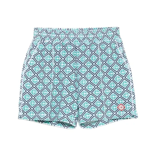 CASABLANCA Повседневные шорты Мужские Синие