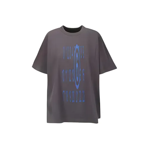 MM6 Maison Margiela совместная линия SS24 T Рубашка Женская Коричневая