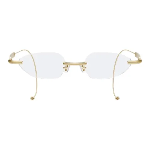 Maison Margiela Металл Нерегулярная форма Оправы для очков Мужской Золотой