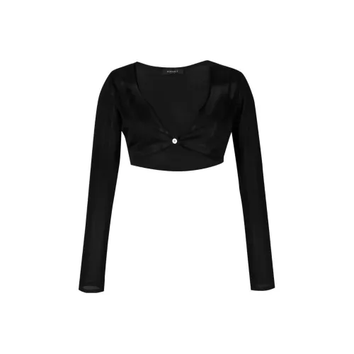 VERSACE Черный Женский Трикотаж