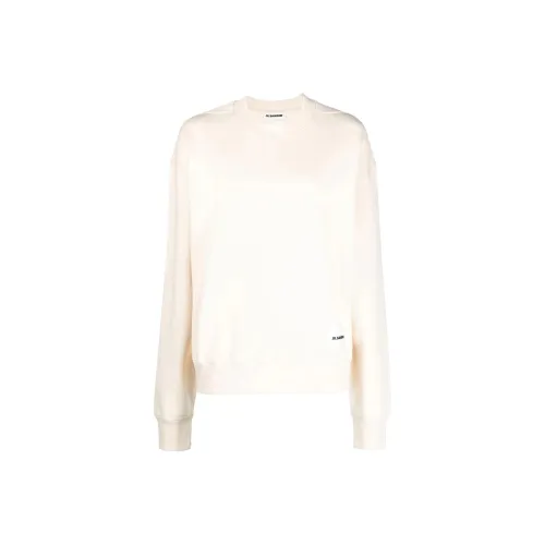 JIL SANDER Бежевый Женские Свитшоты