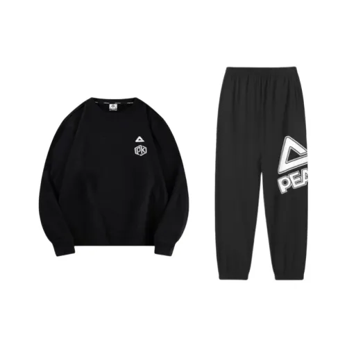 PEAK Комплект Свитшот Унисекс Черный