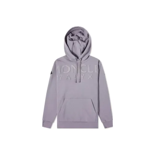 MONCLER GENIUS MONCLER GENIUS 1017 ALYX 9SM Сиреневый Женские Свитшоты