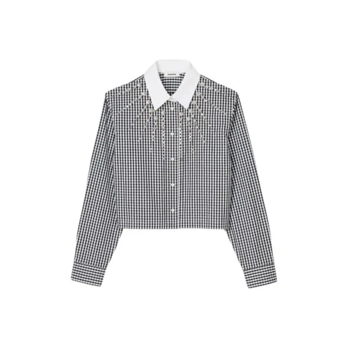 SANDRO Черные Женские Рубашки