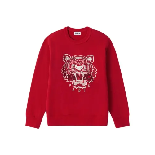 KENZO Женские свитшоты красного цвета