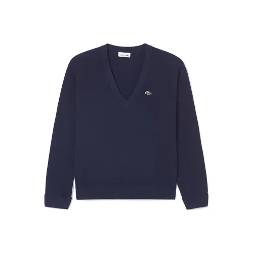 LACOSTE Темно-синий Женские Трикотаж