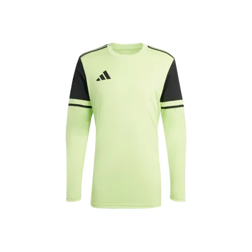 Adidas AEROREADY Squadra 25 Goalkeeper Футбол Джерси Мужской Импульс Желтый Зеленый Черный