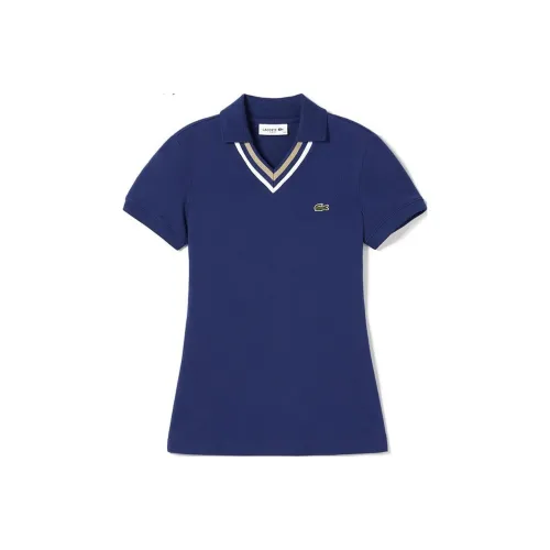 LACOSTE Темно-синий Женское Поло