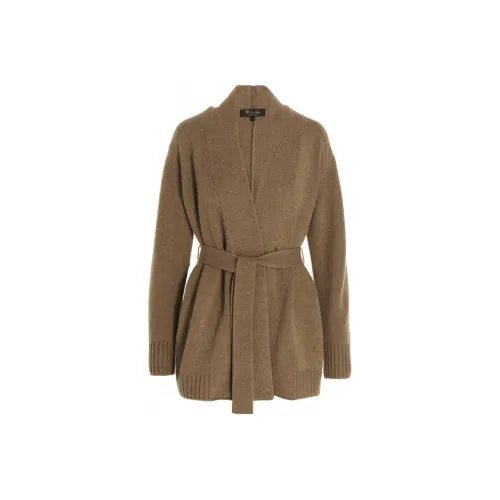 Loro Piana Коричневый Женские кашемировые свитеры