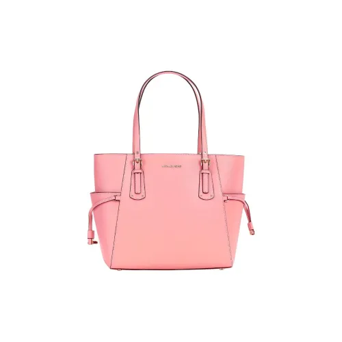 MICHAEL KORS MK Voyager Коровья кожа Сумка через плечо Женская Светло-розовая Красная