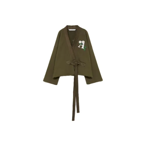 PALM ANGELS Зеленые Женские Куртки