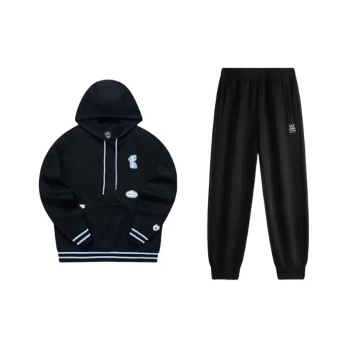 361° Свитшот Комплект Унисекс Супер Черный