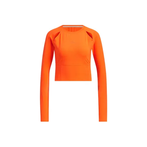 Adidas T-Shirt Женская Half Impact Orange