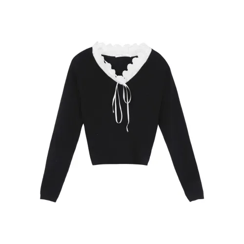 XINBANGBANG Трикотаж Женский Черный