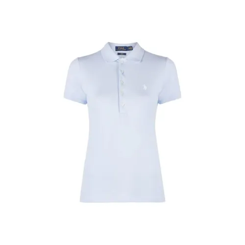 Polo Ralph Lauren SS23 Поло Женское Светло-Синий