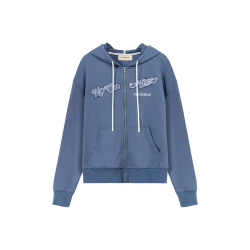 NO ONE ELSE Темно-синий Унисекс Свитшоты