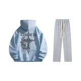 Set (Glacier Blue Standard Edition + Gray Casual Pants)  
Комплект (Ледниковый Синий Стандартное Издание + Серые Повседневные Штаны)