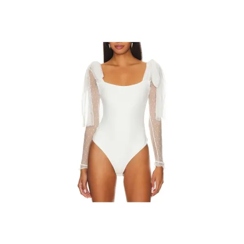 FREE PEOPLE Комбинезон Женский Белый