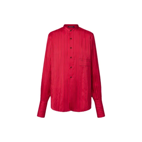 LOUIS VUITTON Рубашка Женская Красная