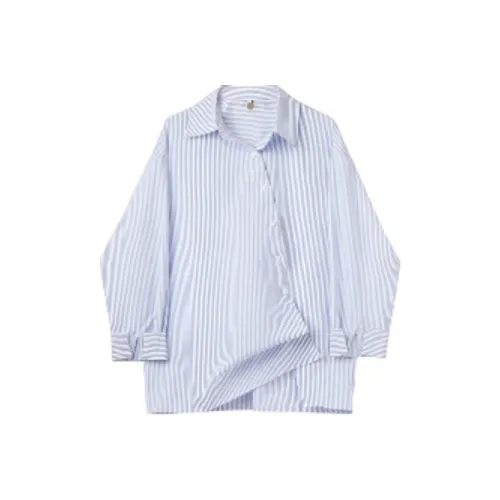 EVPGB Синий Женские Рубашки