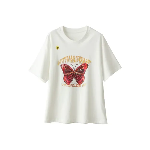 Huagaa Белые Женские Футболки