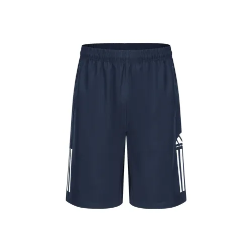 Adidas Повседневные шорты Мужские Темно-синие