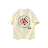 Light Apricot (Улучшенный 260g Тяжелый 100% хлопок Двойная пряжа)