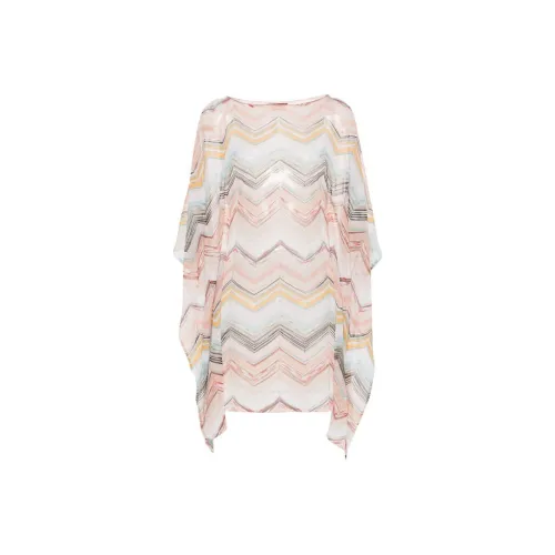 Missoni Розовые Женские Шифоновые Рубашки