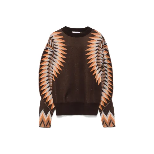 Paco Rabanne FW24 Трикотаж Женский Шоколад