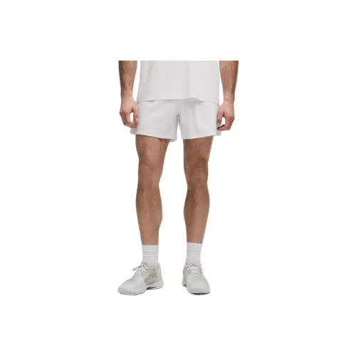 lululemon Полосатые шорты для повседневного использования сетка теннис короткие 5' (мужские)