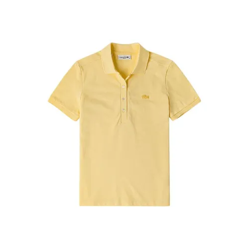 LACOSTE Желтое Женское Поло