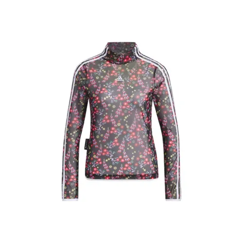 Adidas X SHUTING QIU Co Бренд Серия T Рубашка Женская Черная