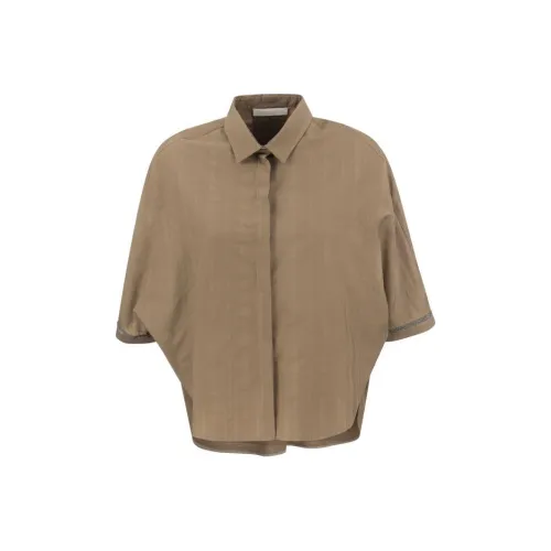 Fabiana Filippi Коричневые Женские Рубашки