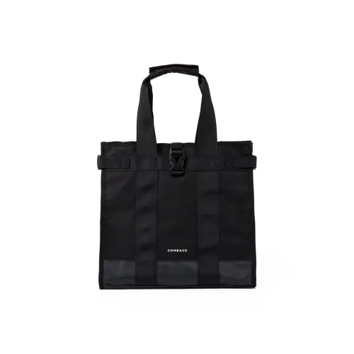 COMBACK Полиамид Тоут Сумка Сумка для покупок Сумка Обычная Унисекс Черная