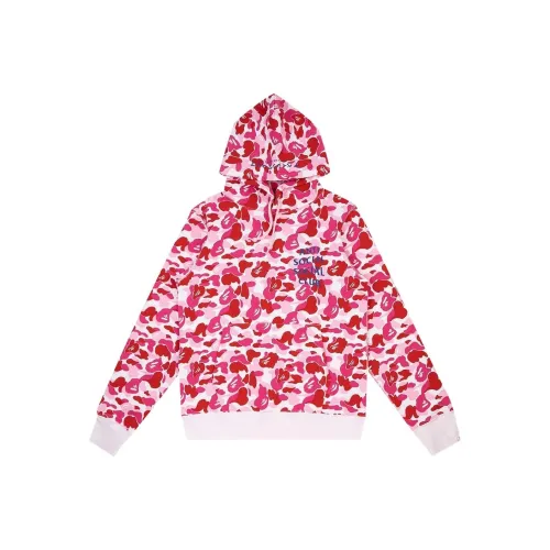 A BATHING APE Розовые Женские Свитшоты