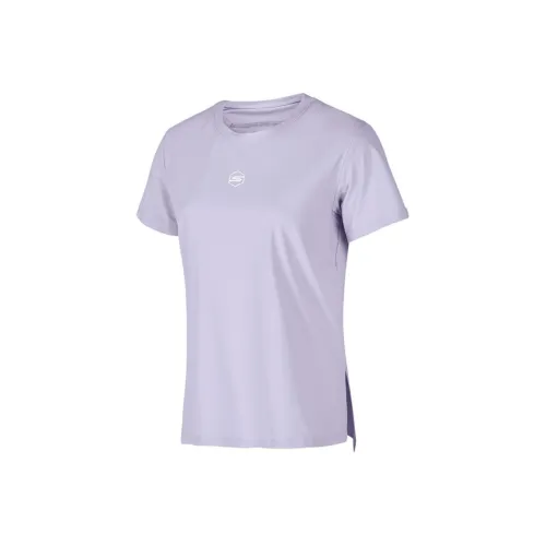 Skechers T-Shirt Женская Фиолетовая Цвет Фрезии