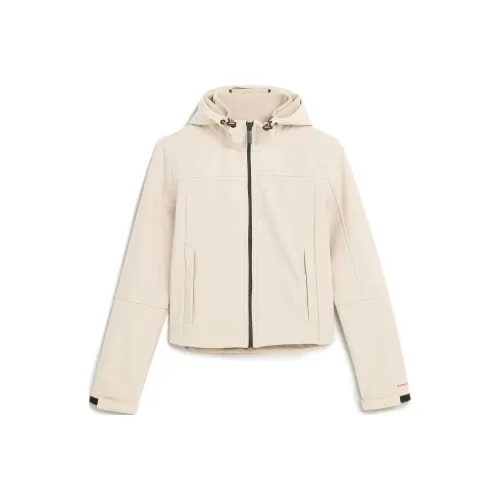 SUPERDRY Куртки Пальто Женские Кремовый