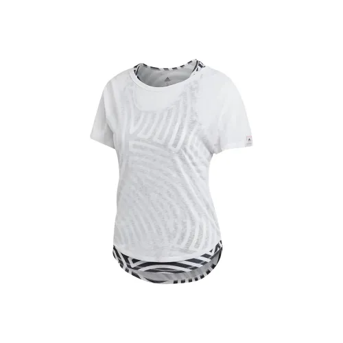 Adidas Белые Женские Футболки